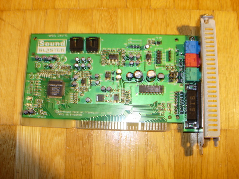 ISA 16-bit sound card, CT4710